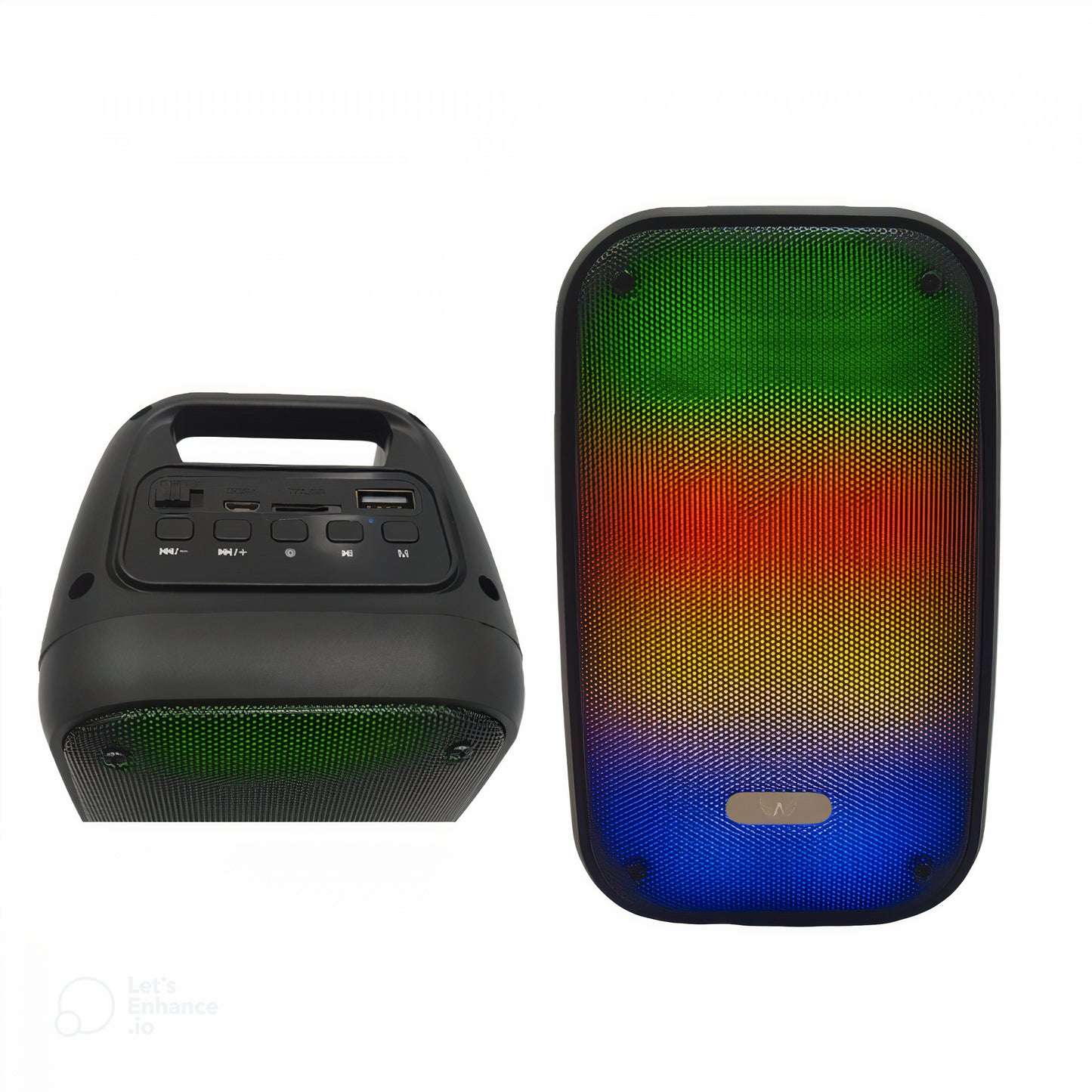 Caixa de Som Bluetooth 10W RGB AL-8921 Altomex - Potência e Estilo